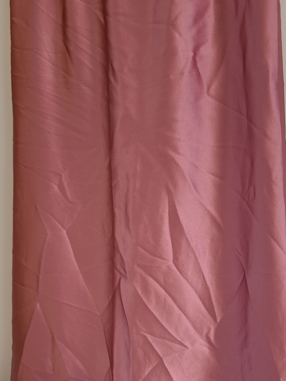 Vince 100% Silk Mauvy Pink Midi Slip Skirt Bias Cut Sz 6 Flattering Dainty Chic - Picture 7 of 13